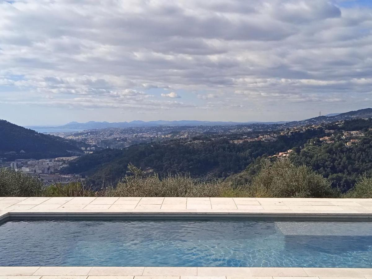 Comfortable Home In Drap With Swimming Pool 15 Km From Nice Екстериор снимка